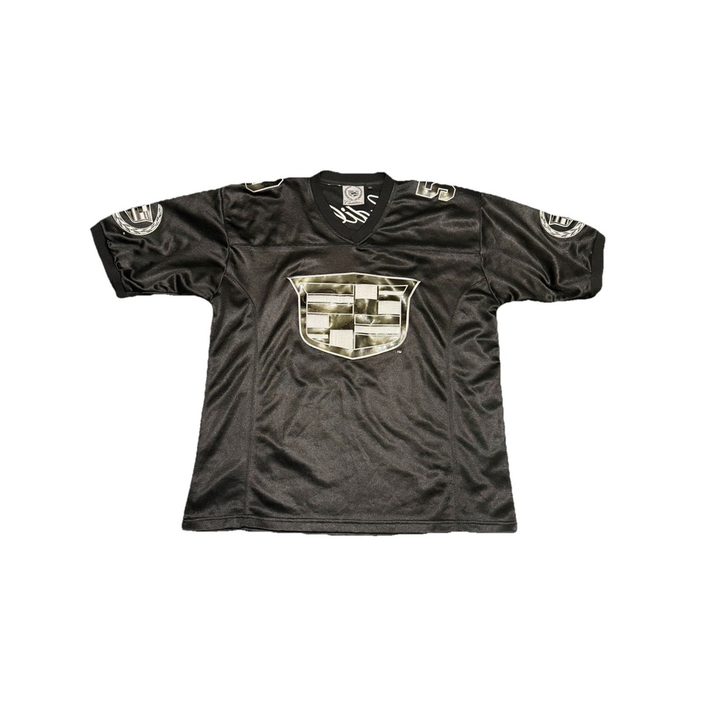 Vintage Y2k Cadillac Jersey Size Large Black Number 59 Football Jersey Shirt